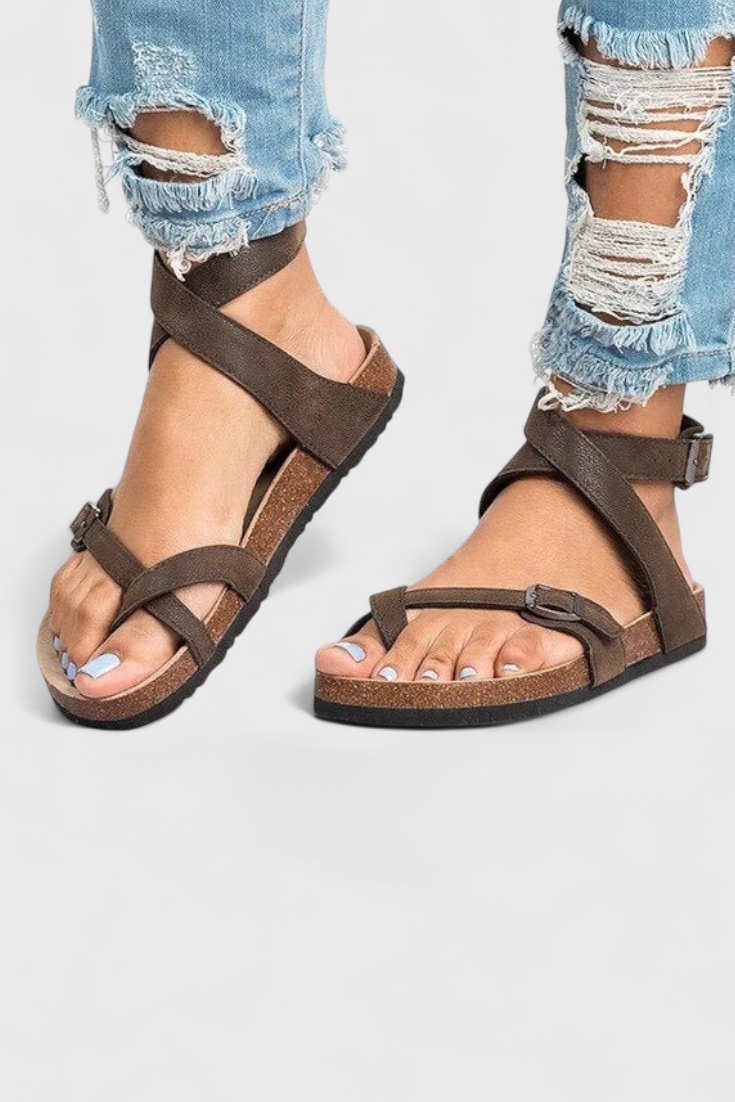 Nayeli Sandalias de verano elegantes y cómodas