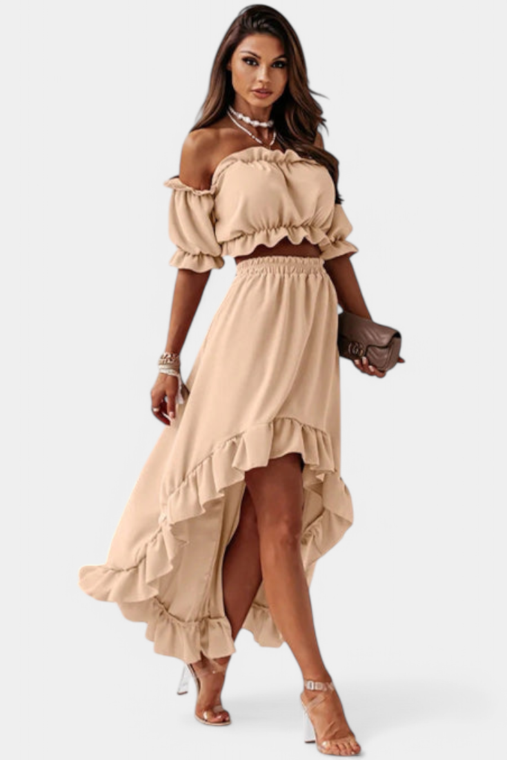 Katja Conjunto de Dos Piezas Off-Shoulder