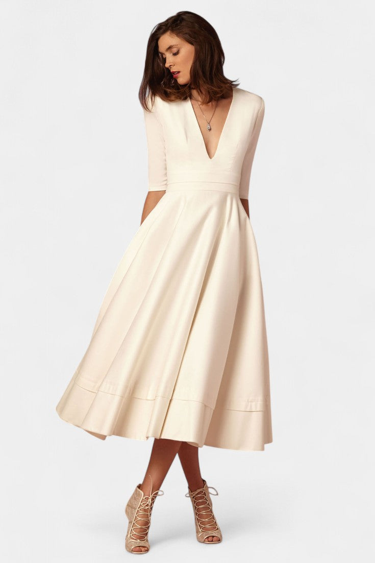 Nylah Vestido Midi A-Line