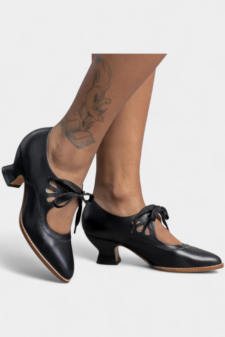 Britt Tacones Ortopédicos de Cuero