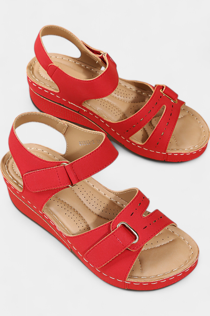 Jenna Sandalias Elegantes con Tiras y Hebilla Ajustable