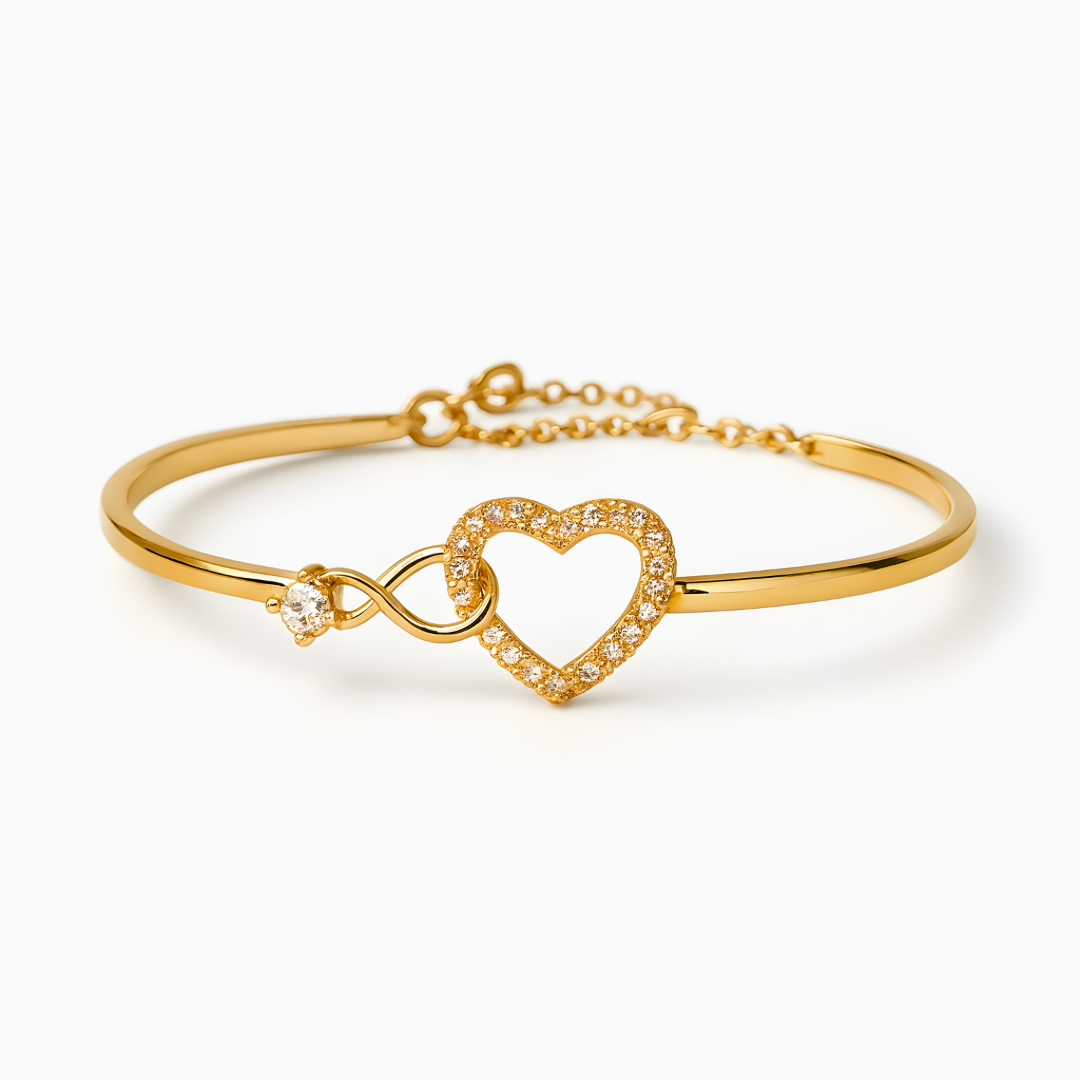 Pulsera Corazón Infinity