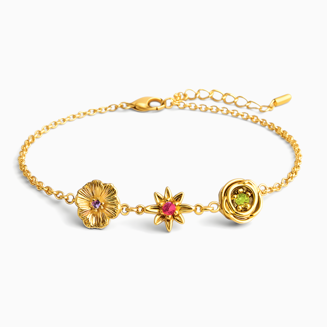 Pulsera Flores de Vida - Personalizable