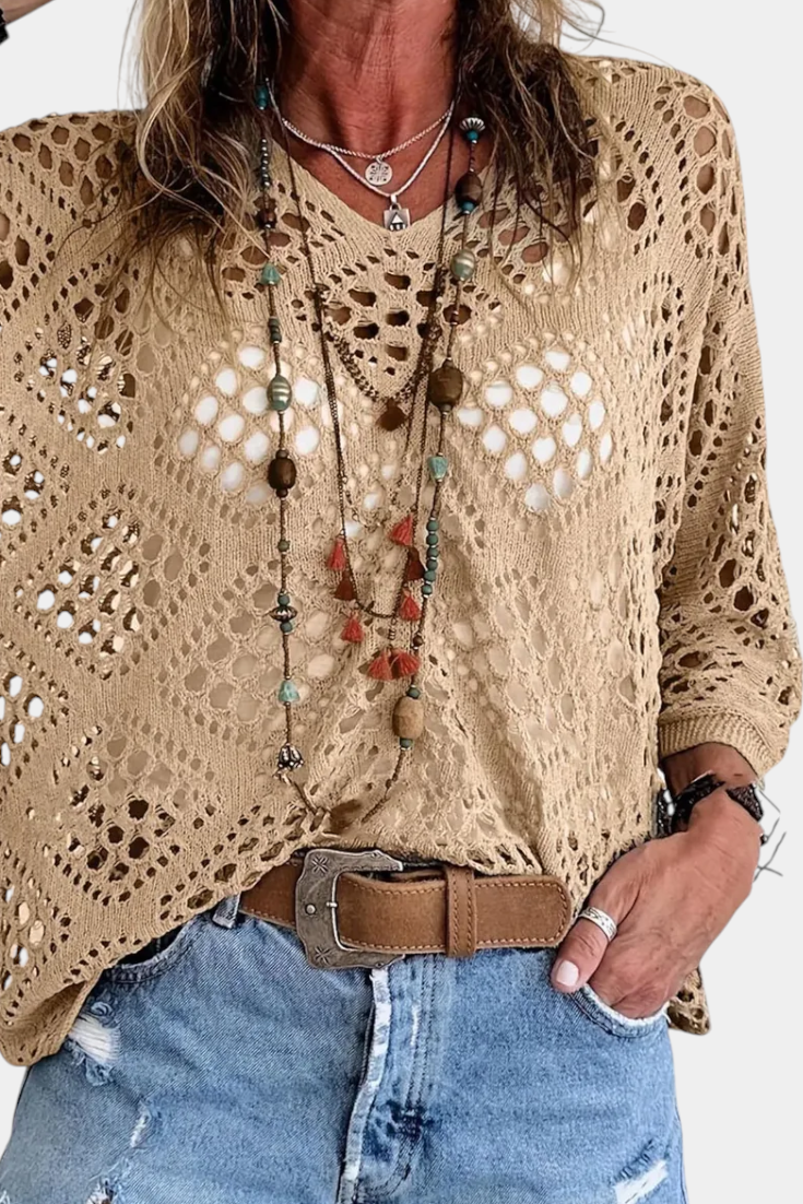 Blusa de Encaje Fern