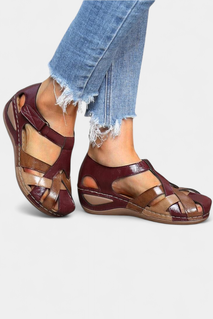 Alphie Sandalias Ortopédicas Vintage de Confort Diario