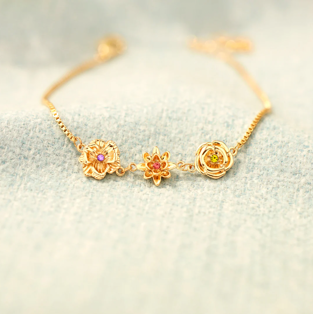 Pulsera Flores de Vida - Personalizable