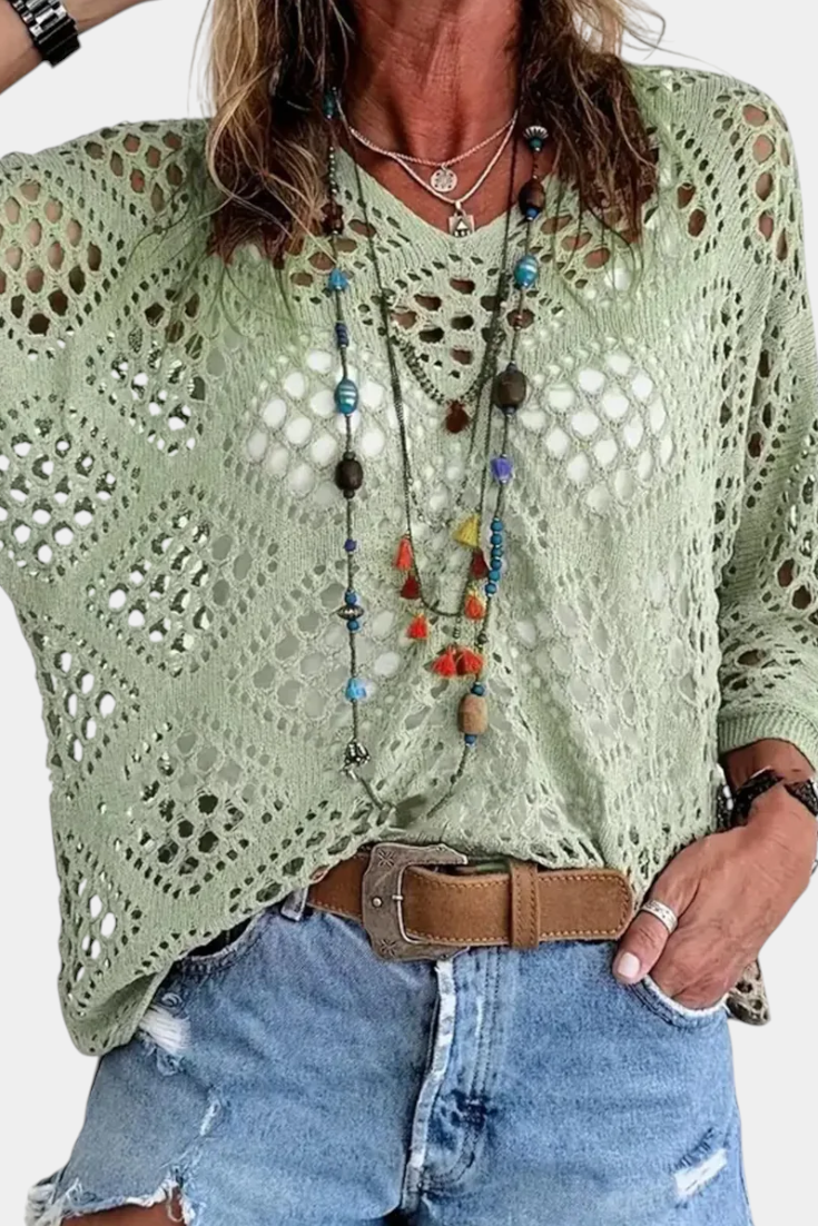 Blusa de Encaje Fern