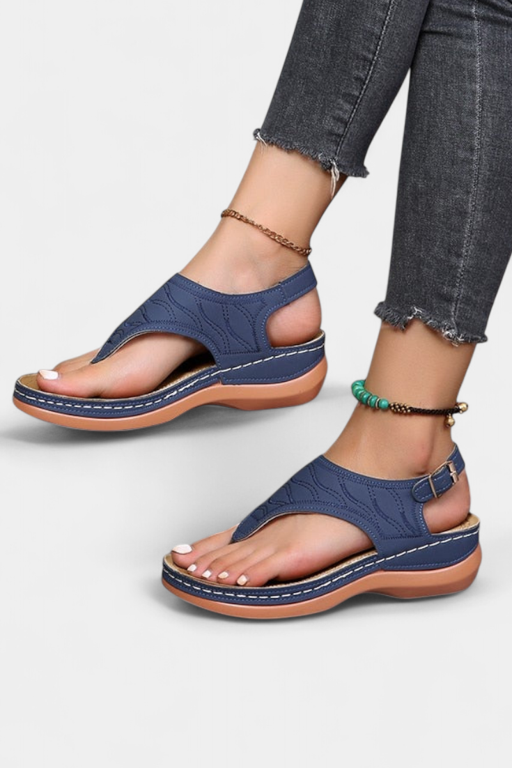 Cristina Sandalias Ergonómicas con Plantilla Ortopédica