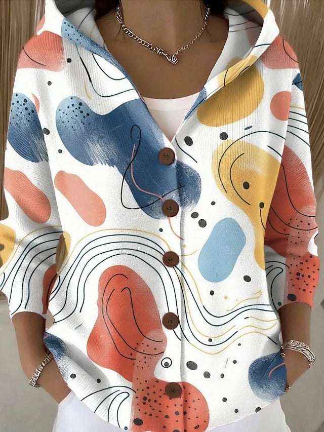 Alborada – Elegante y Cómoda Chaqueta de Punto con Botones