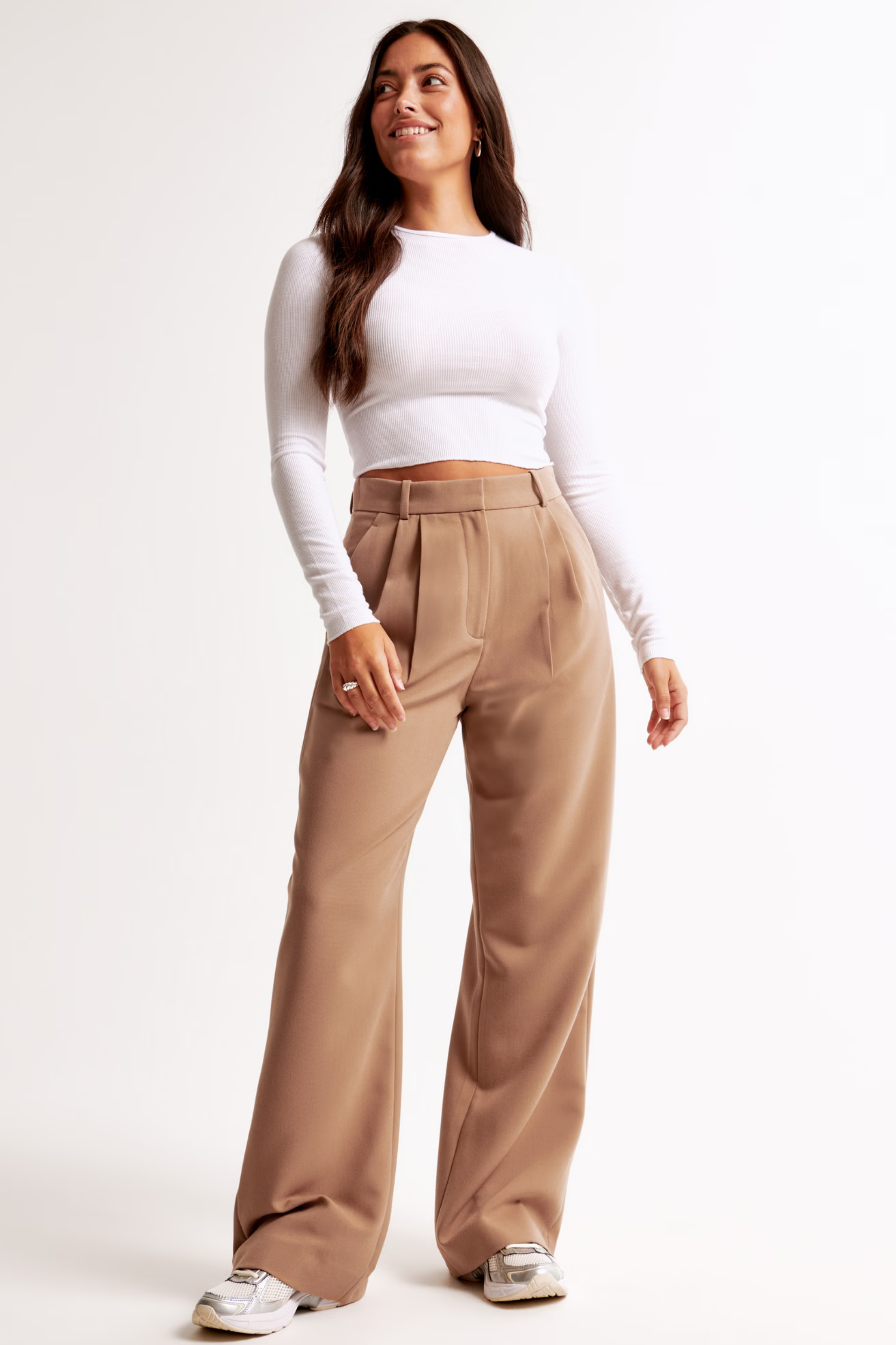 Tinashe Pantalones Tailored de Pierna Ancha