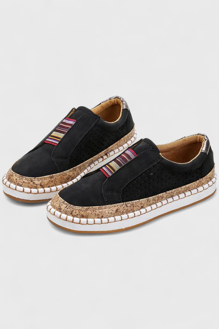 Saray Zapatos Ortopédicos Slip-On con Estilo Funcional