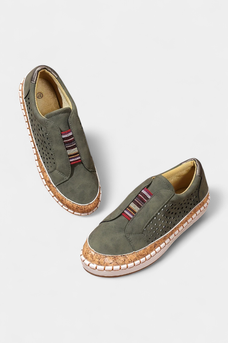 Saray Zapatos Ortopédicos Slip-On con Estilo Funcional