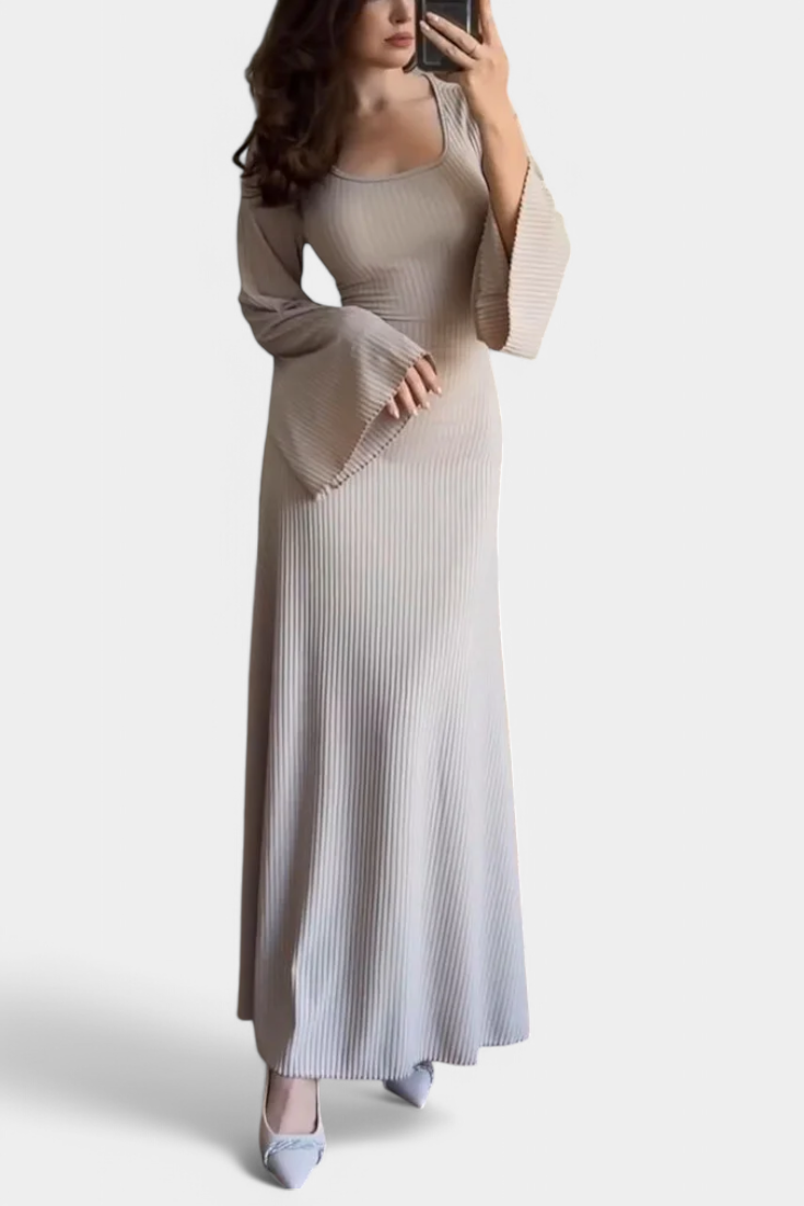 Livia Vestido de Punto con Cintura