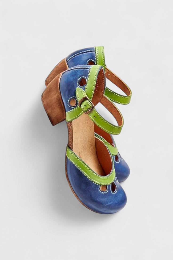 Anastasia Sandalias de Confort Inspiradas en el Vintage