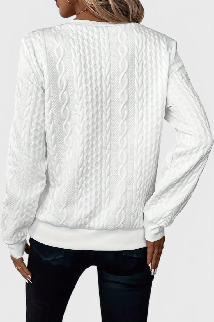 Zoey Jersey de Punto con Cremallera Suave