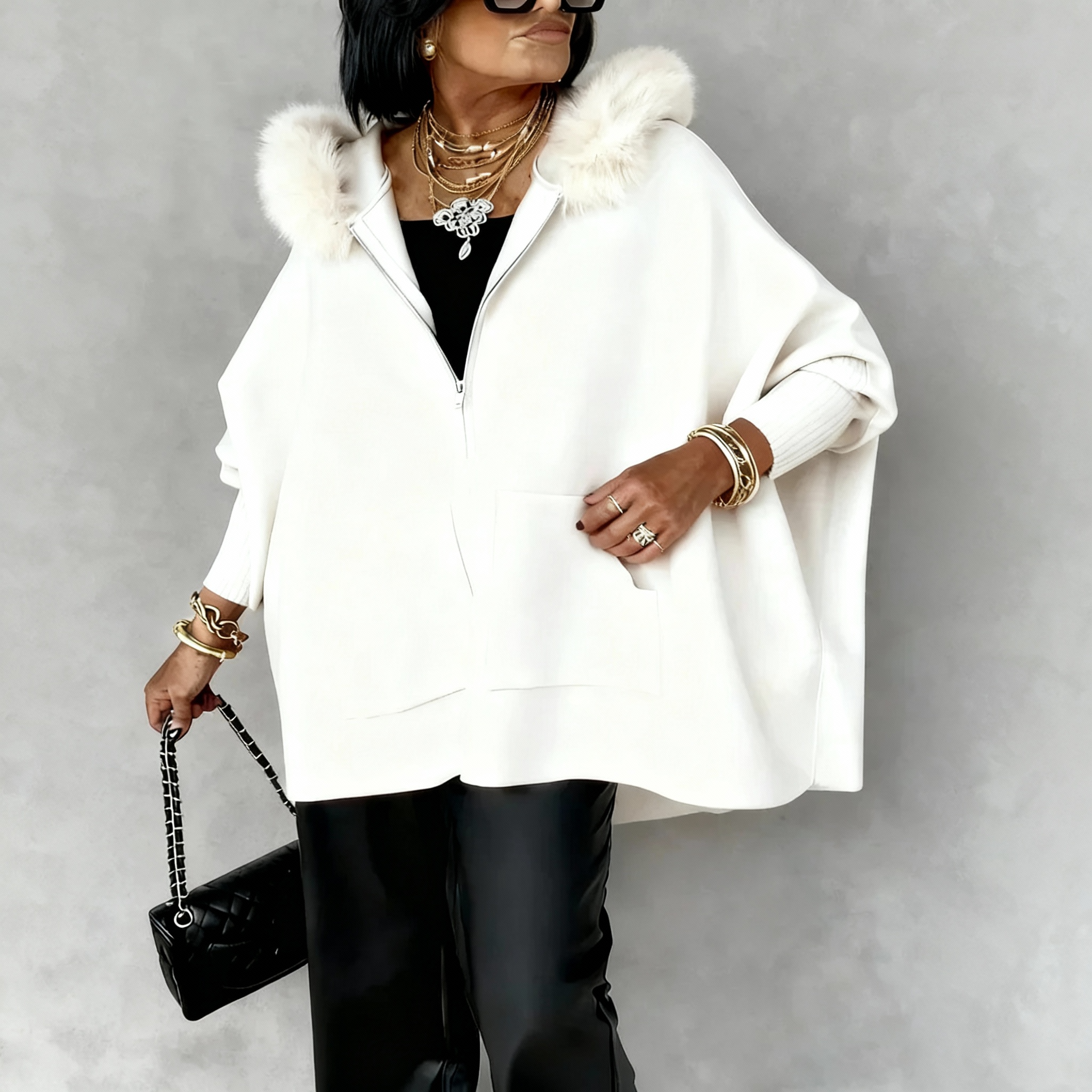 CAPA MARÍA— elegancia cálida para el invierno