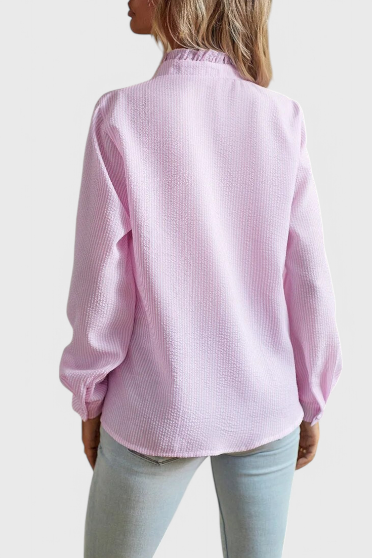 Lily Blusa de Declaración Rebelde