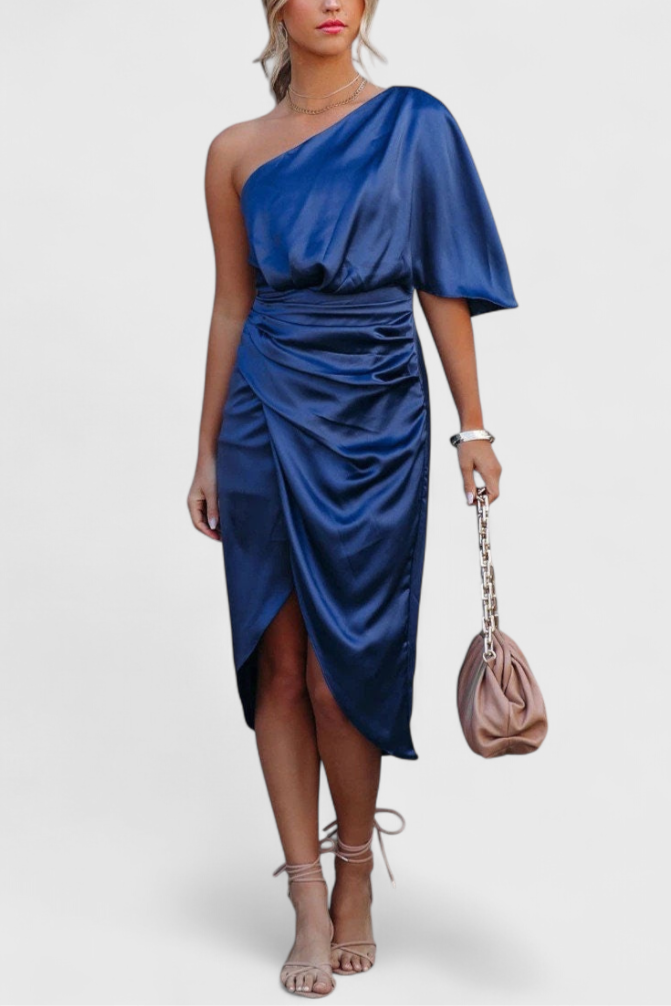 Anais Vestido Fluido con Silueta Elegante y Atemporal