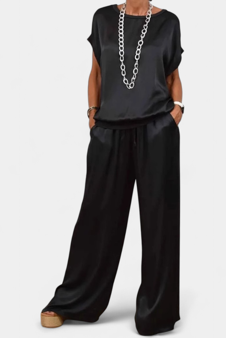 Blasa Conjunto de Primavera de Dos Piezas con Estilo Sofisticado