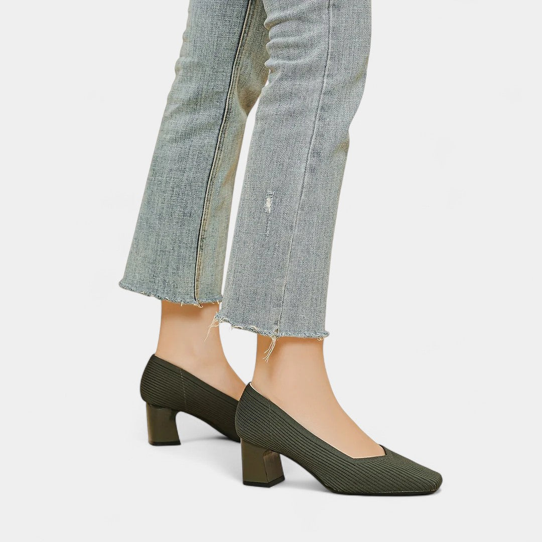 Marie Zapatos de Tacón Estable y Cómodos