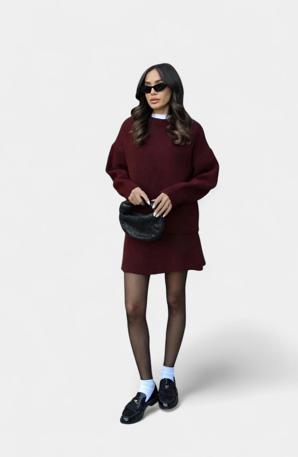 Marie Conjunto de Punto Elegante