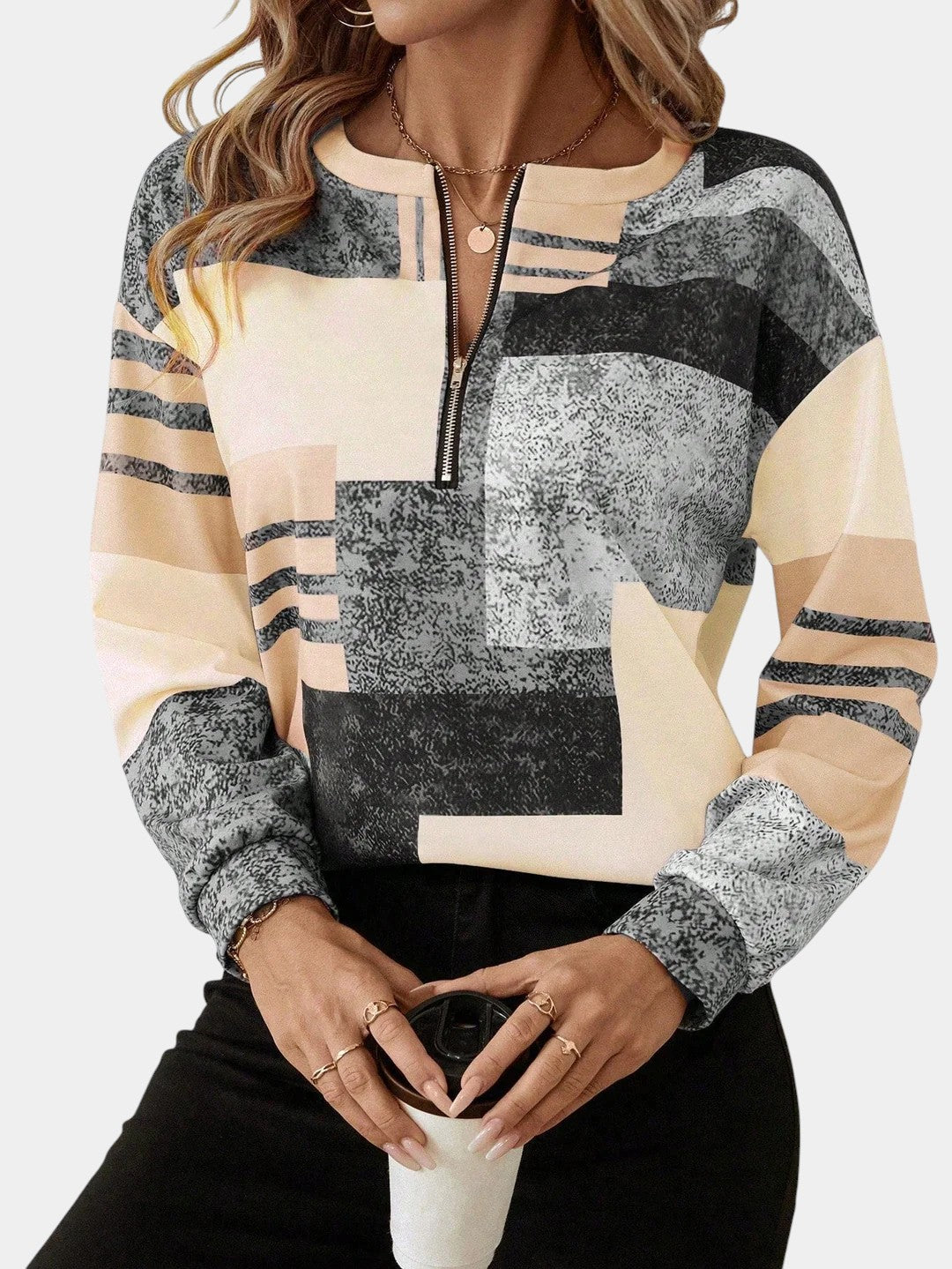 Mira Top Chic Estilo Vintage