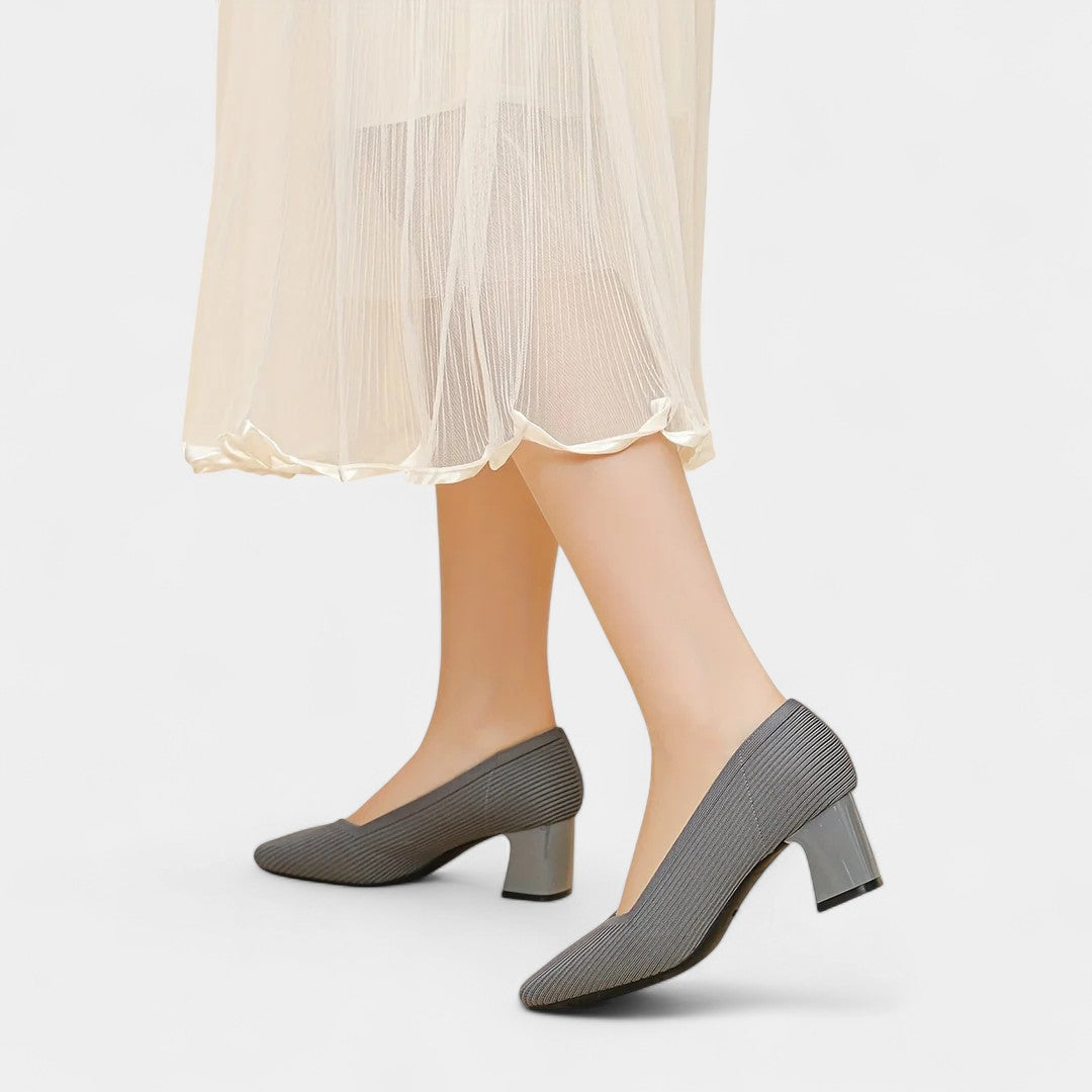 Marie Zapatos de Tacón Estable y Cómodos