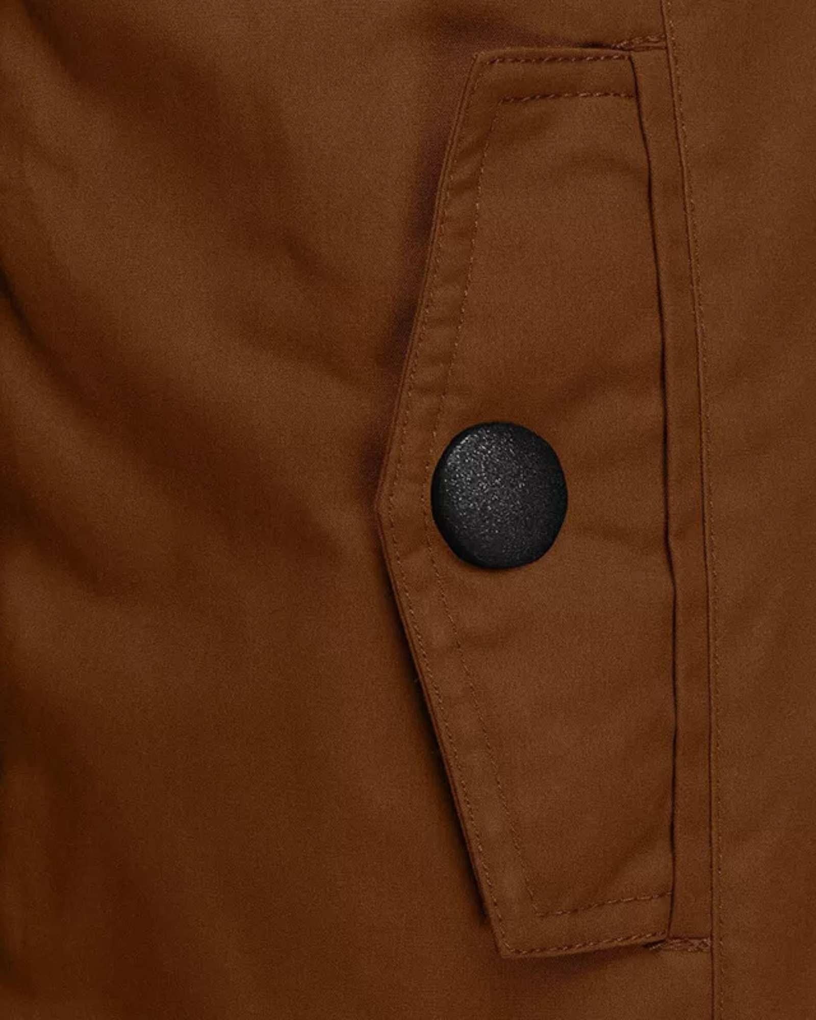 Ella Chaqueta Larga de Otoño