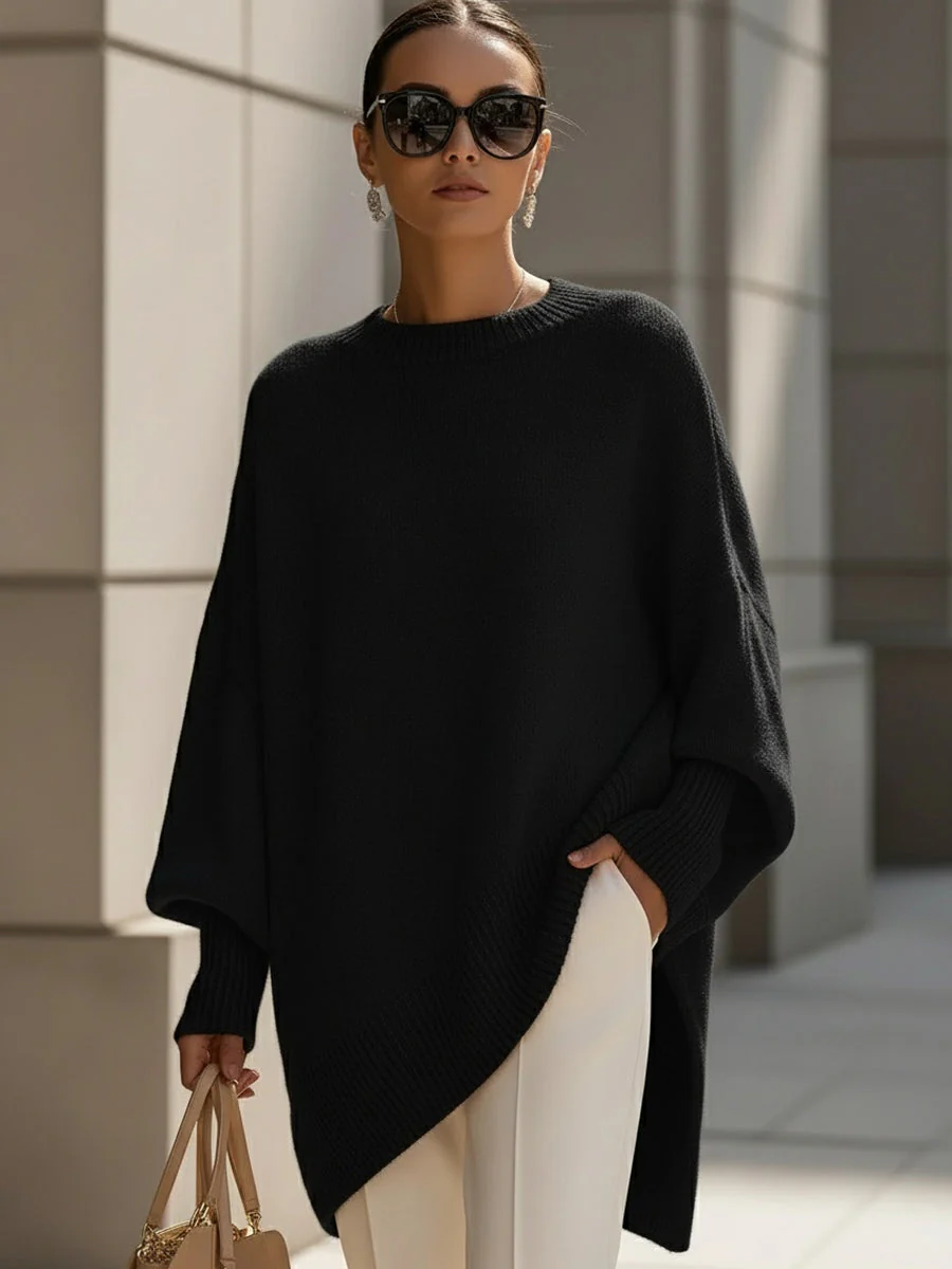Maglione Suéter Poncho