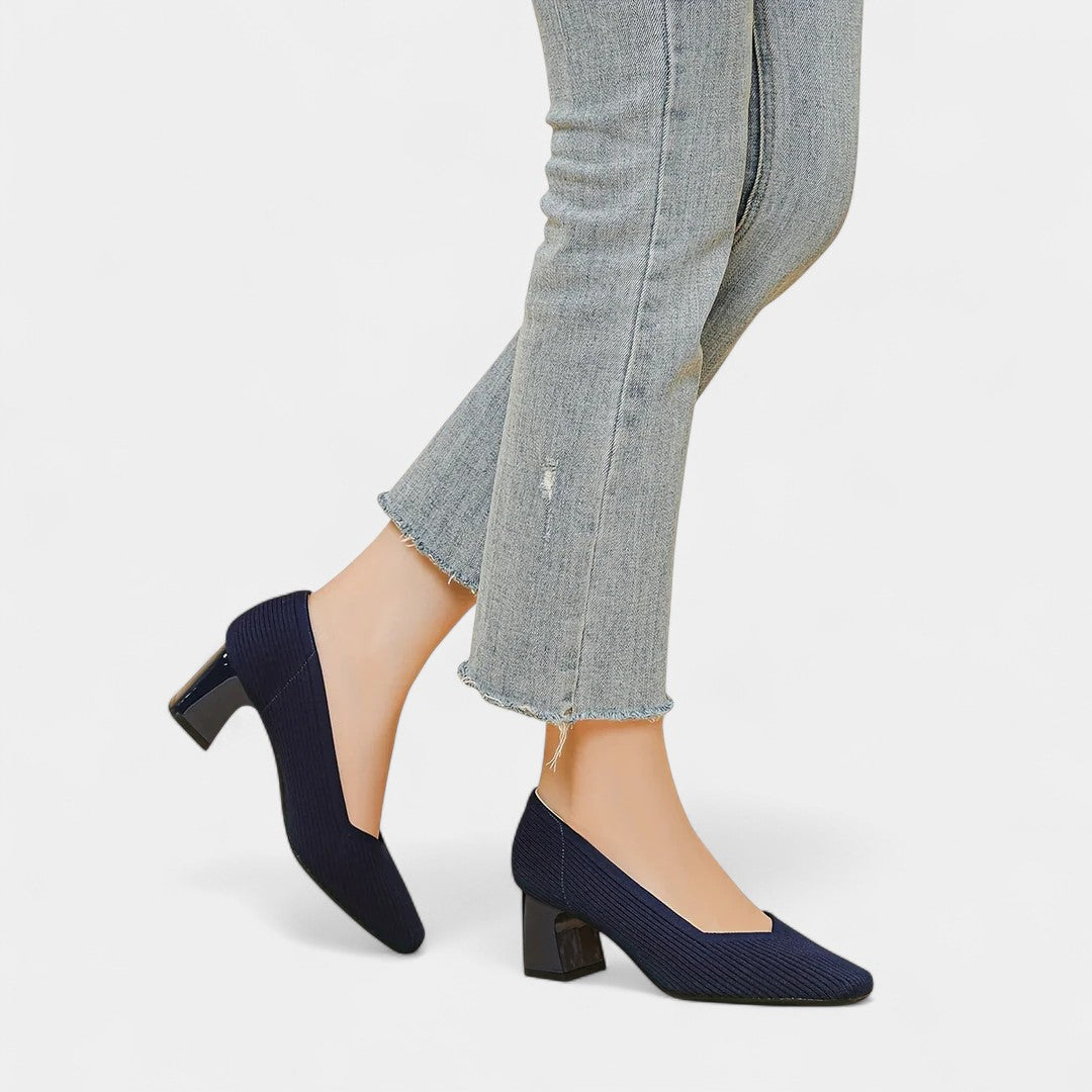 Marie Zapatos de Tacón Estable y Cómodos