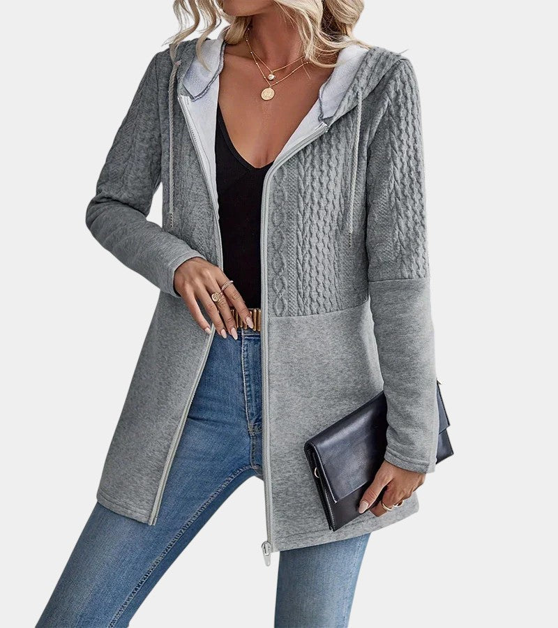 Tivi Sudadera con Capucha y Cremallera