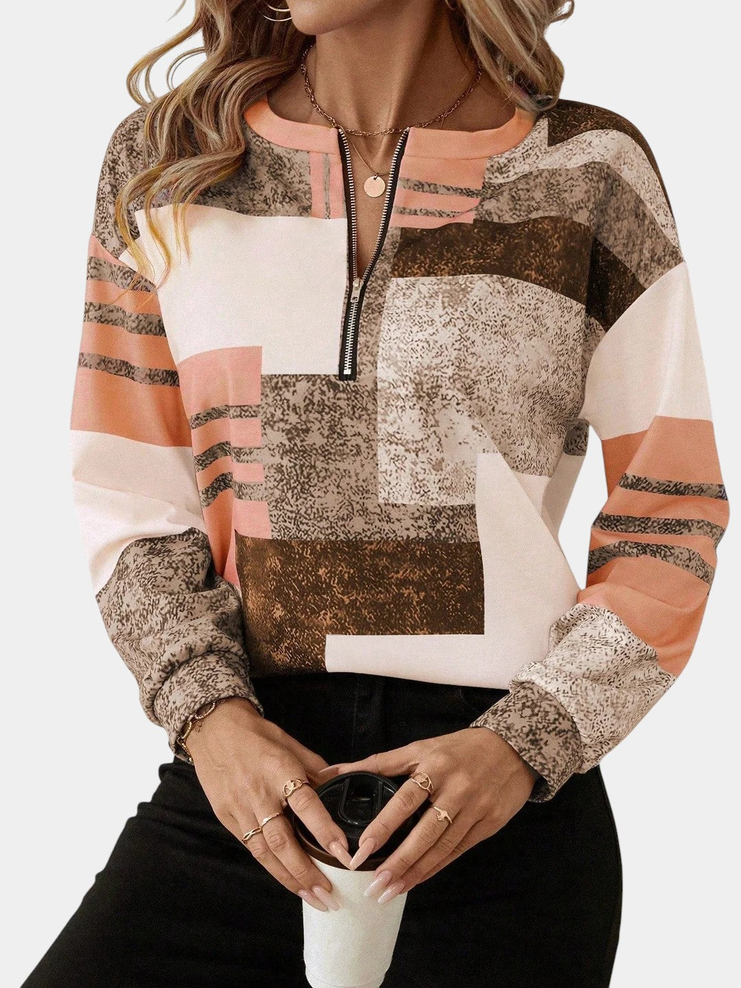 Mira Top Chic Estilo Vintage