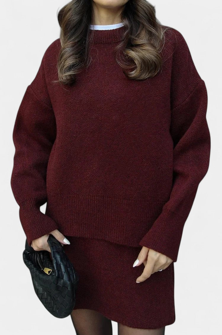 Marie Conjunto de Punto Elegante