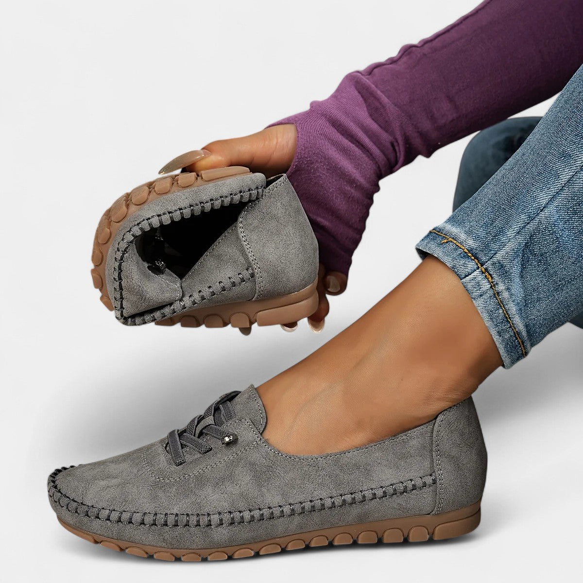 Orthelia Mocasines Suaves con Soporte Integral para Pies Sensibles