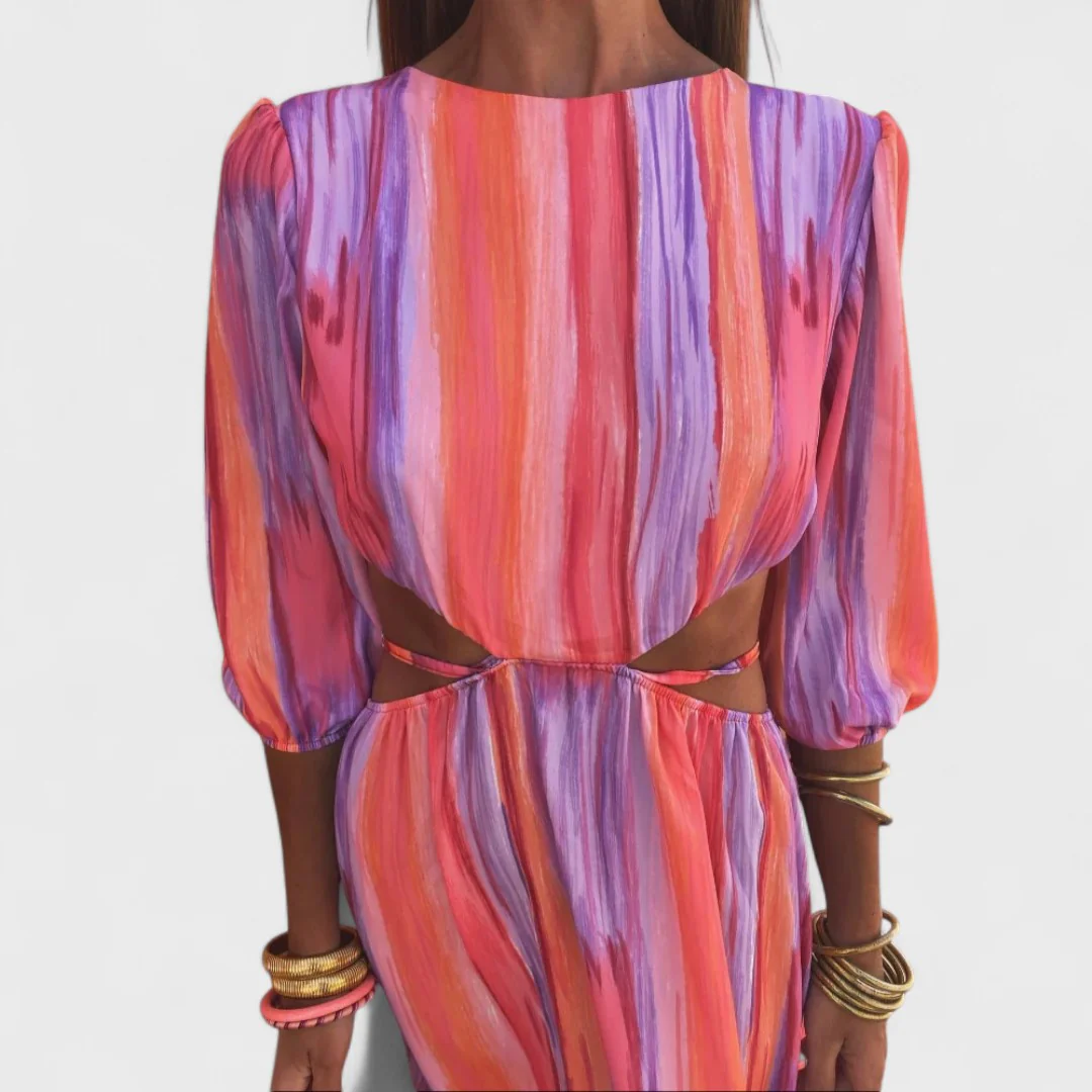 Paloma Vestido con Aberturas