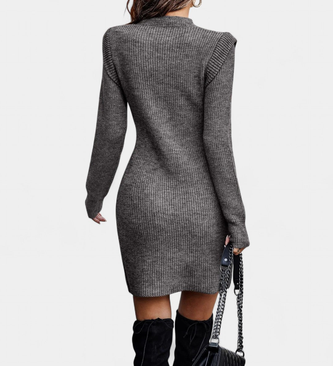 Thalira Vestido Elegante Casual