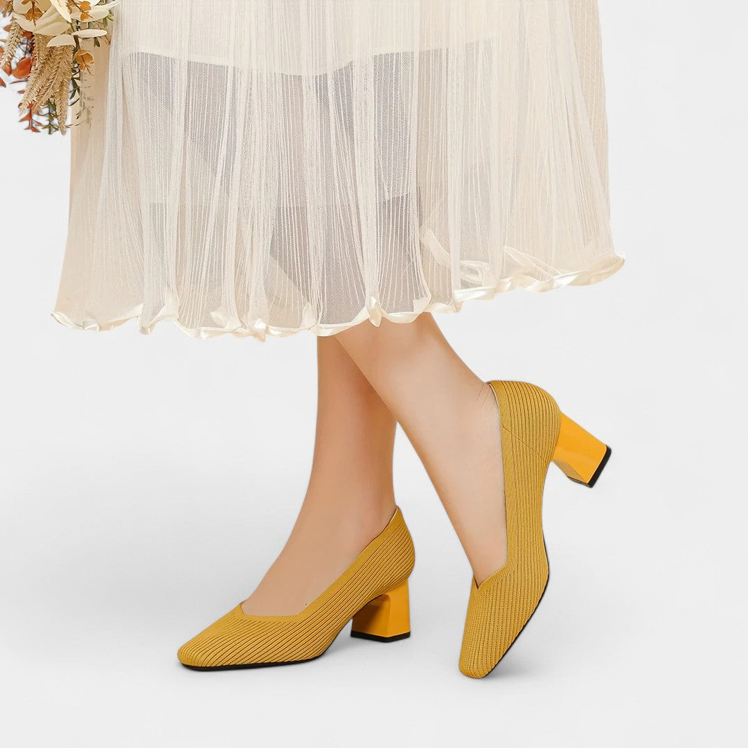 Marie Zapatos de Tacón Estable y Cómodos