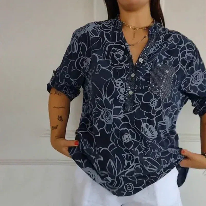 Lotte Blusa con Estampado Floral