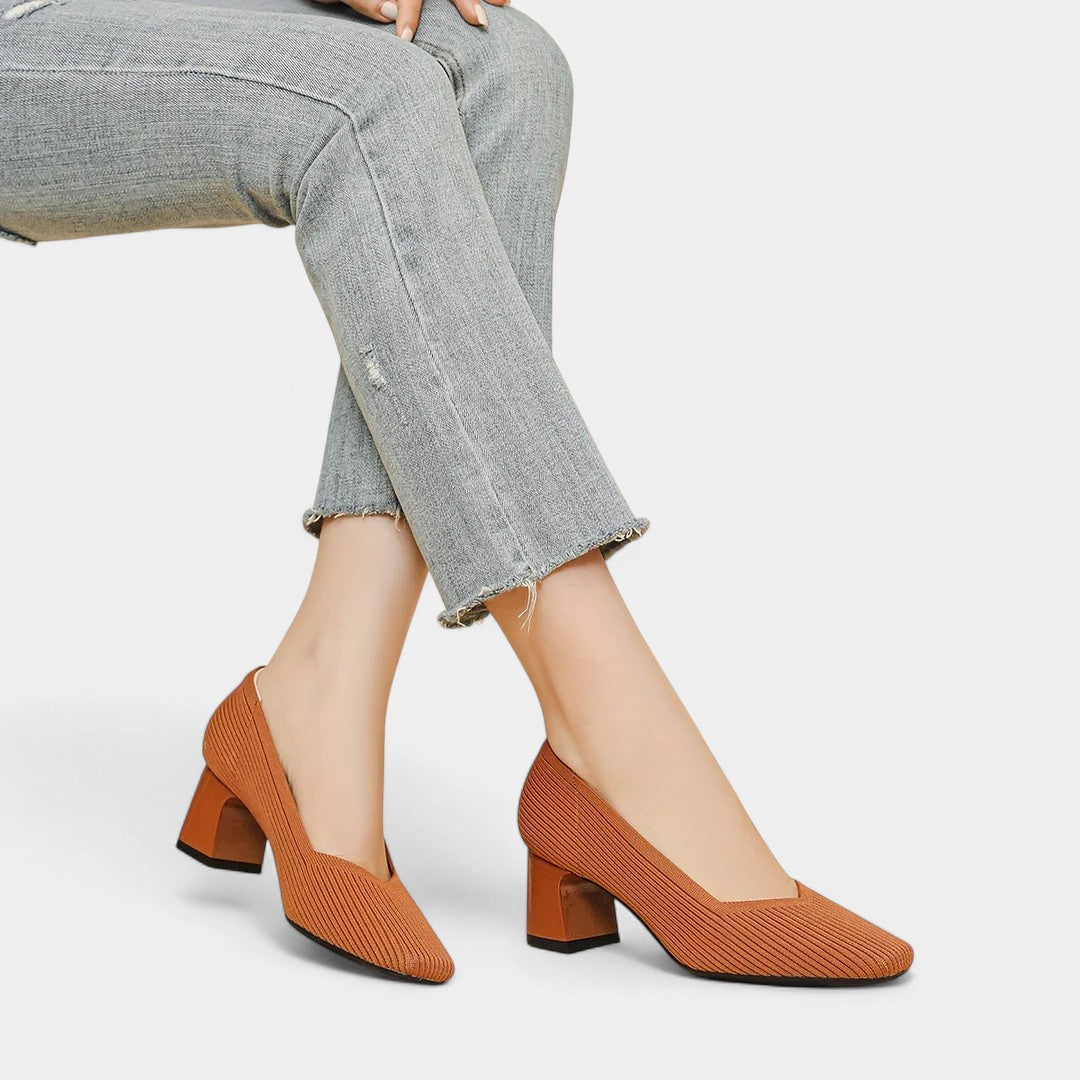 Marie Zapatos de Tacón Estable y Cómodos