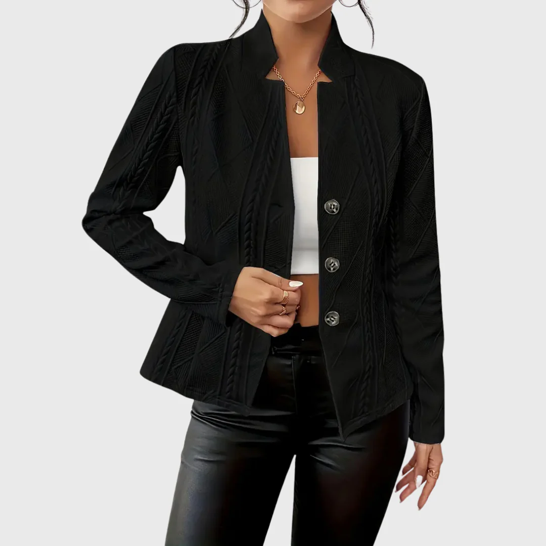 Olivia Blazer con detalles elegantes