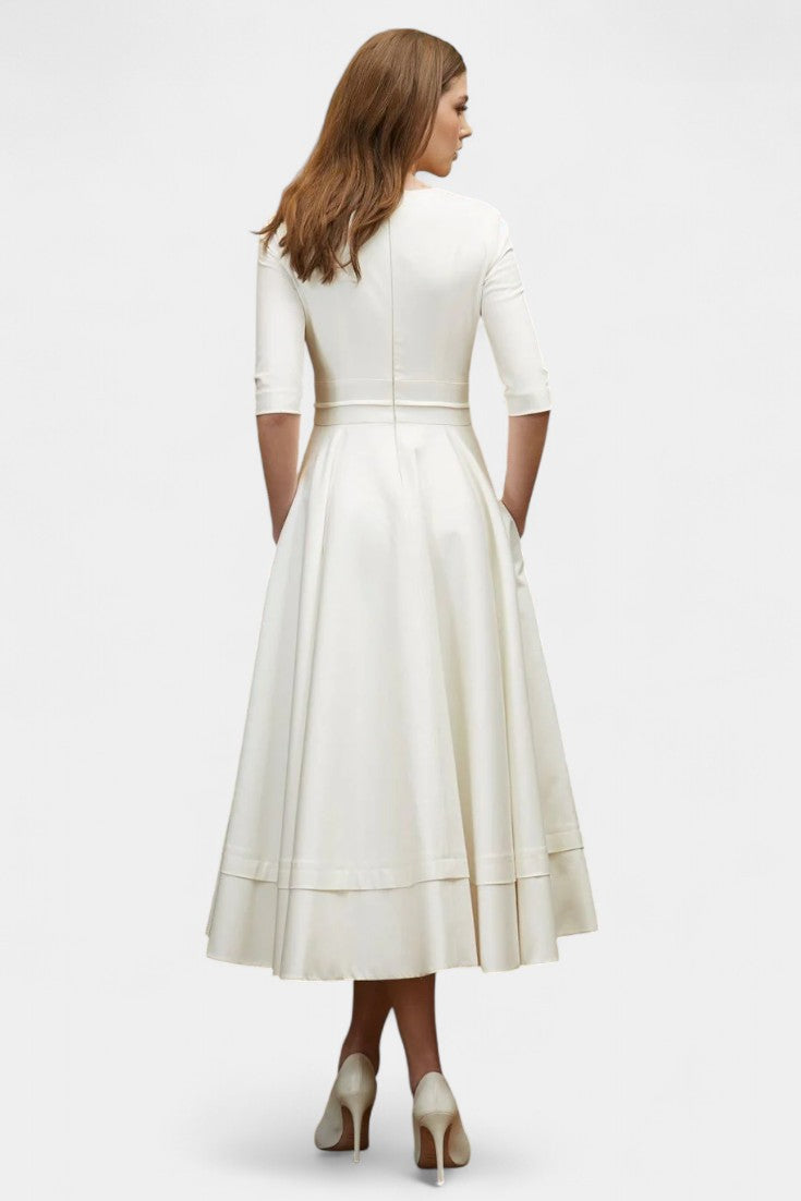 Nylah Vestido Midi A-Line