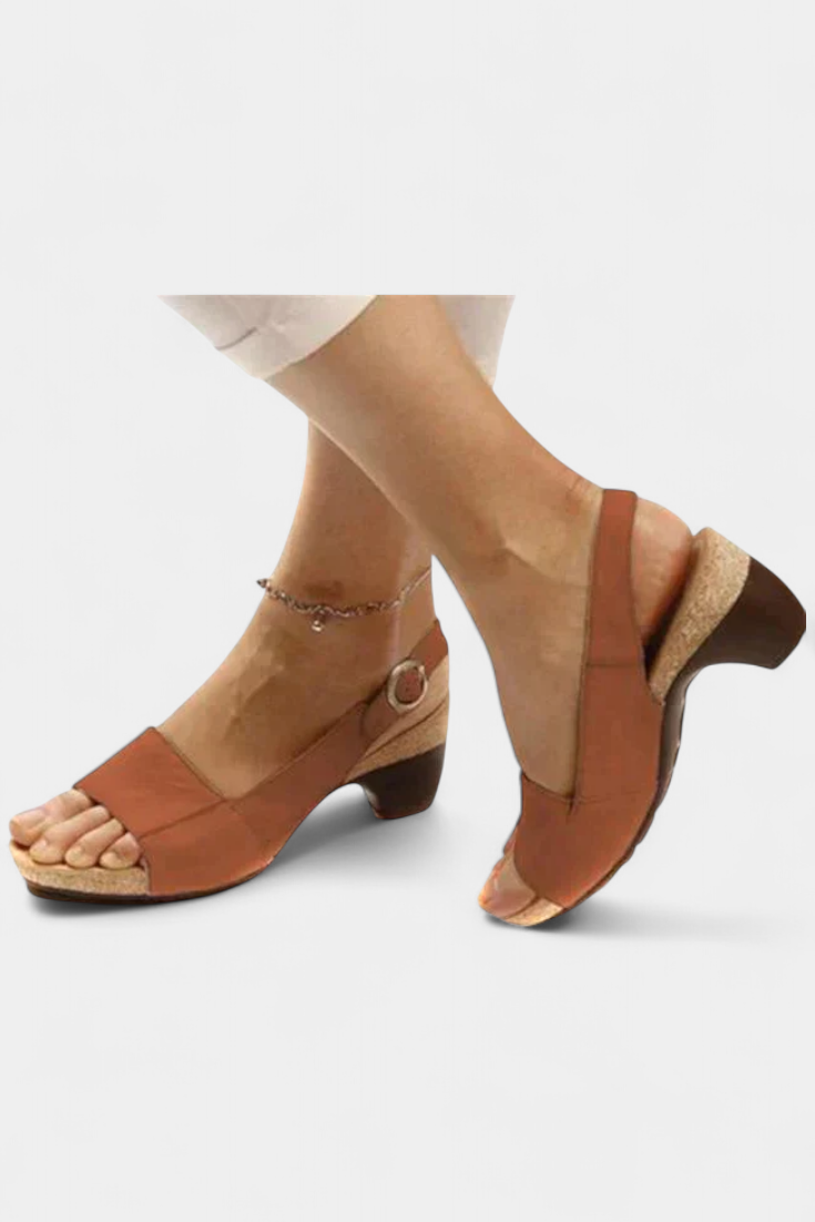 Judy Sandalias Ortopédicas con Tacón Abierto