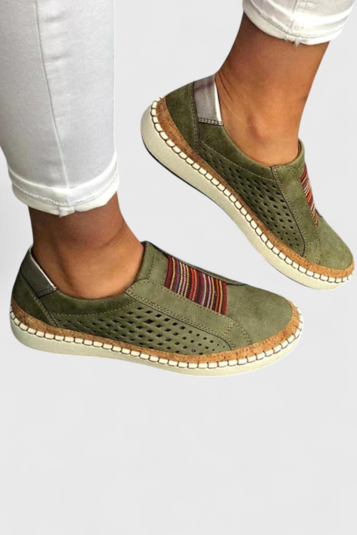 Saray Zapatos Ortopédicos Slip-On con Estilo Funcional