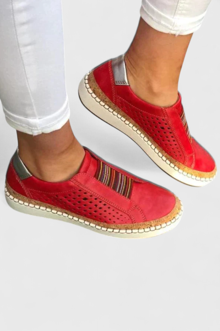 Saray Zapatos Ortopédicos Slip-On con Estilo Funcional