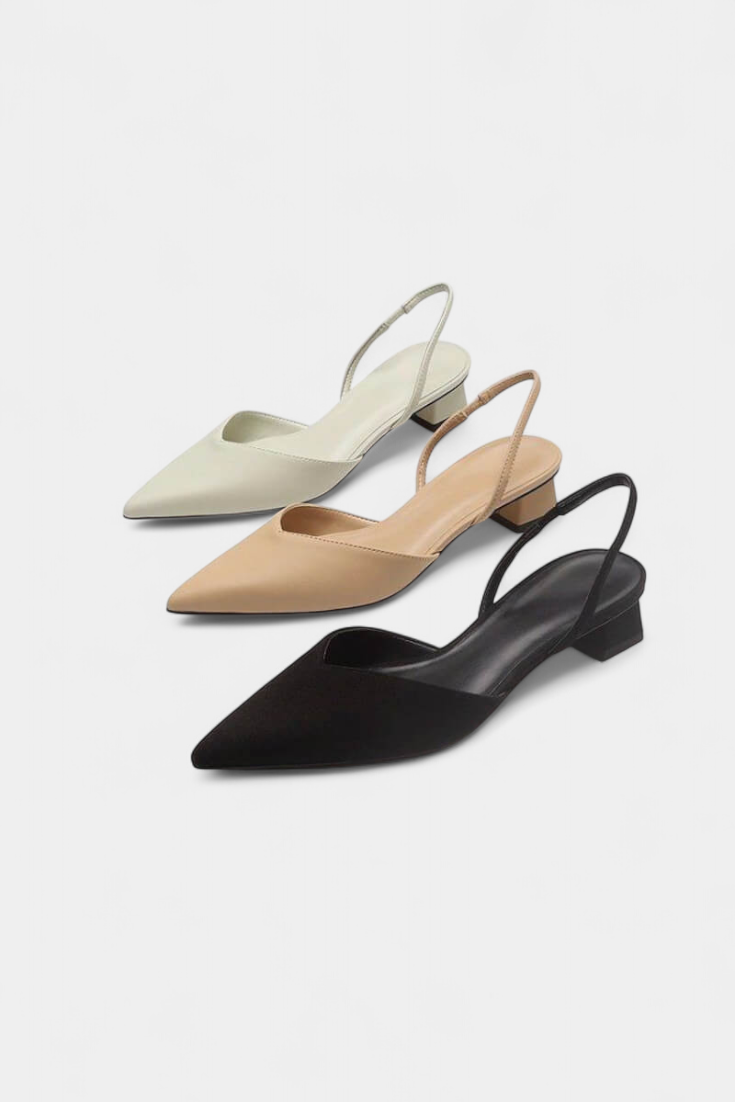 Babette Tacones Slingback Puntiagudos